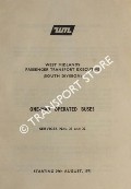 One-Man Operated Buses - Services Nos. 21 and 22, starting 29th August, 1971 by West Midlands Passenger Transport Executive